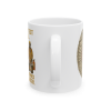 11oz Flames Test Metal – Courage Defines the Firefighter Mug